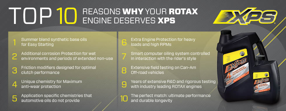 A list of top 10 reasons why a Rotax engine deserves XPS.